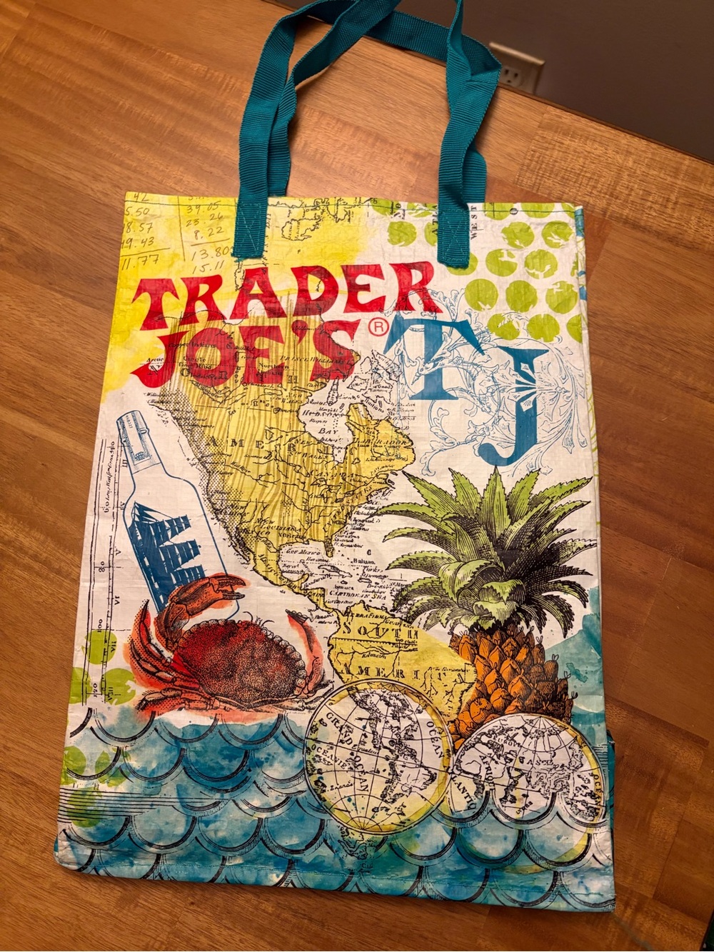 Trader Joe’s “Destination” Reusable Tote Bag